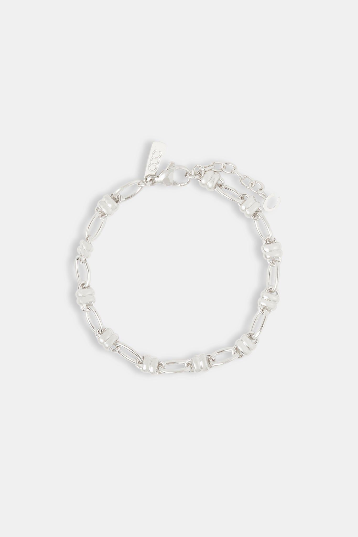 Poliertes, doppelt abgerundetes Armband – 6 mm